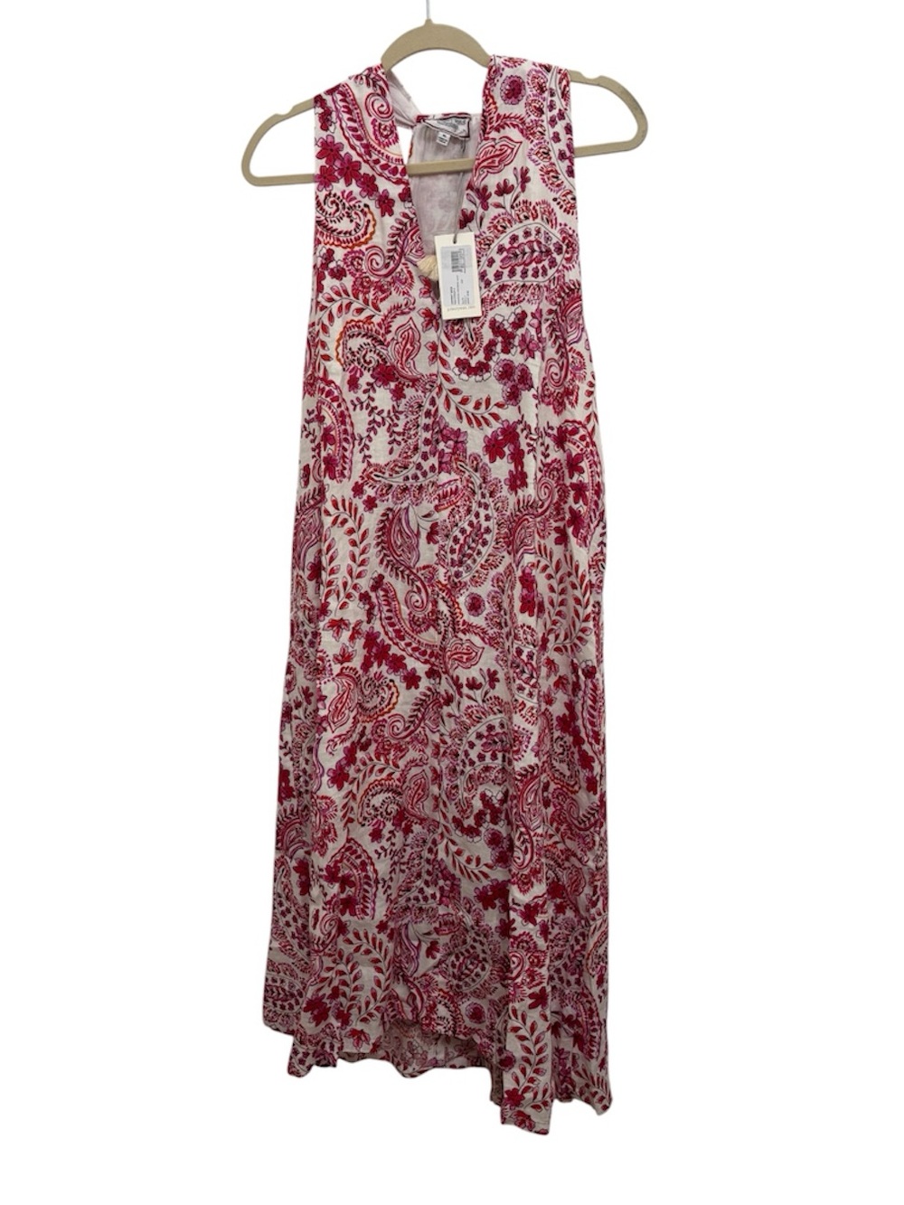 Johnny Was Lillet Linen Criss Cross Dress - Picture 7 of 16